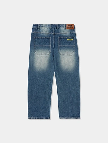 Джинсы Butter Goods Alpine Jeans Distressed Faded Blue