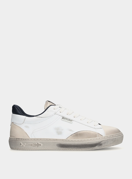 Кеды Enterprise Japan Ej Jupiter Tag Vintage White/Dark Blue