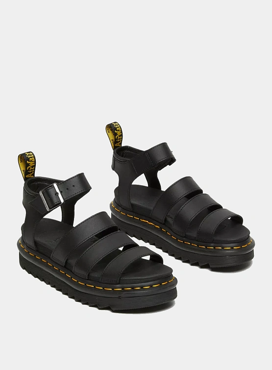 Сандалии Dr. Martens Blaire Hydro Leather Black