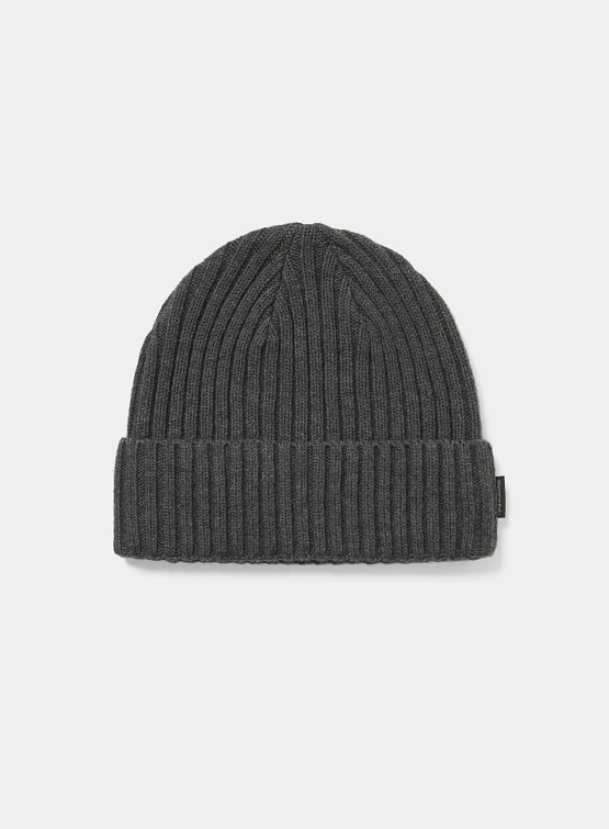 Шапка thisisneverthat Basic Wool Beanie Heather Grey