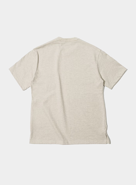Футболка Uniform Bridge Heavyweight Pocket Tee Oatmeal
