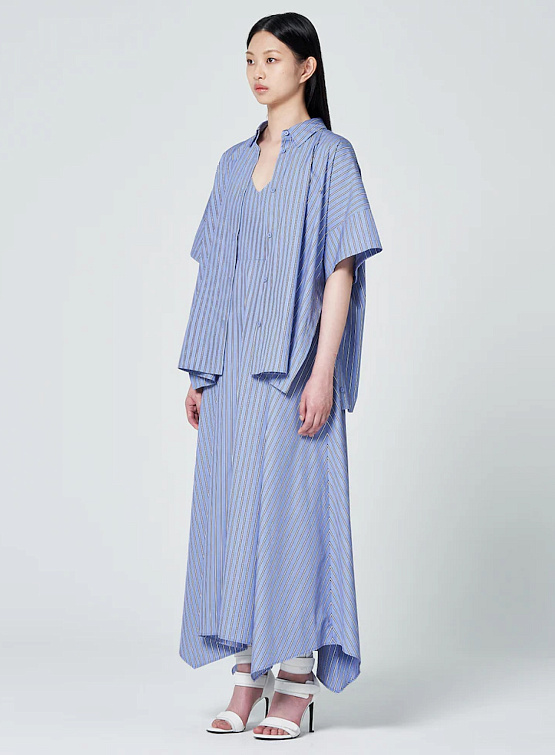 Женская рубашка JUUN.J Hidden Button Cape Shirt