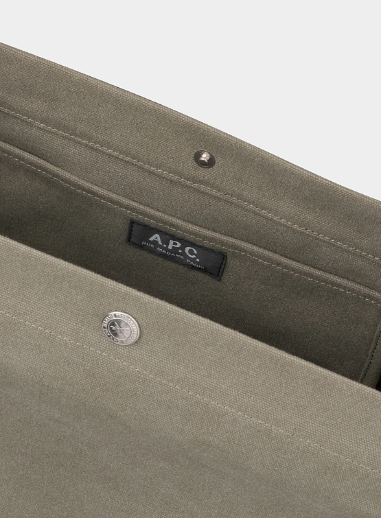 Сумка A.P.C. Journal Satchel Kaki