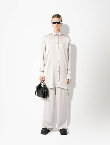 Женские брюки Han Kjøbenhavn Fluid Wide-Leg Trousers Grey