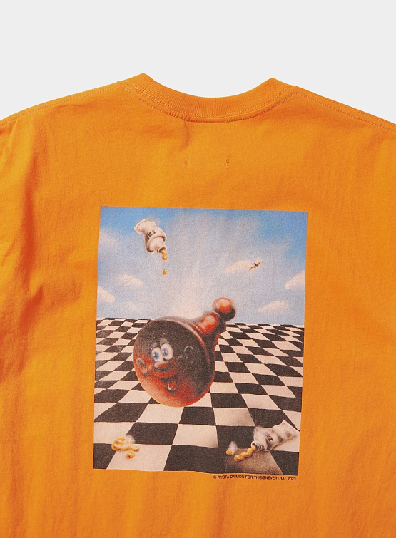 Футболка thisisneverthat Chess Tee Orange