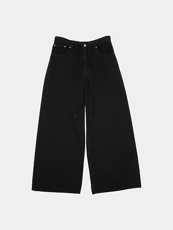 Женские джинсы MM6 Maison Margiela Wide Leg Black