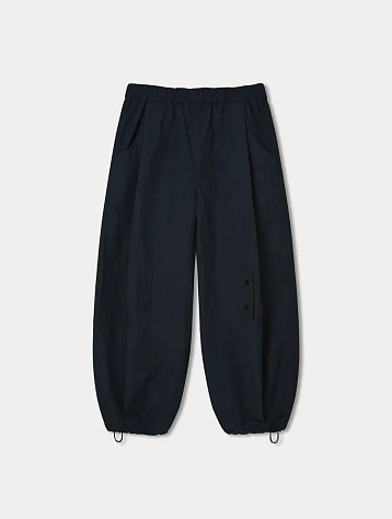 Брюки ANGLAN Perky Button Knee Wide Navy