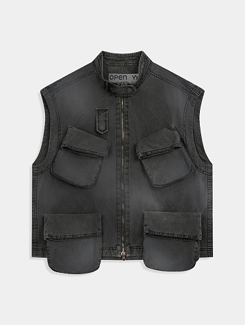 Жилет OPEN YY Cargo Pocket Field Vest Charcoal