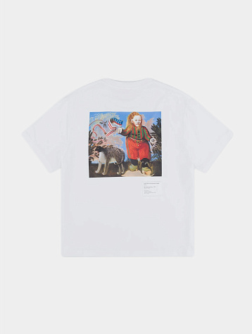 Футболка Charles Jeffrey Loverboy Art Gallery Tee White