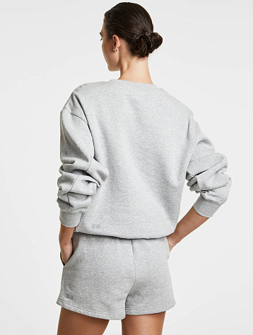 Женский свитшот Ksubi 3x4 Crew Grey Marle