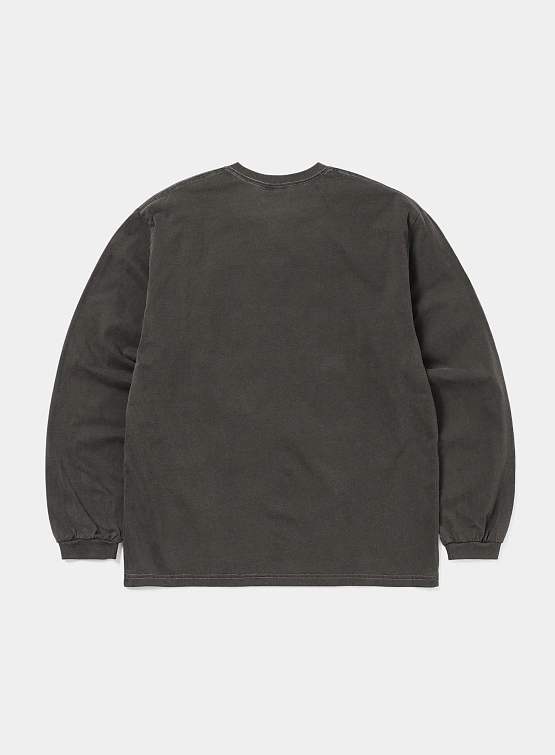Лонгслив thisisneverthat That Pocket L/S Tee Charcoal