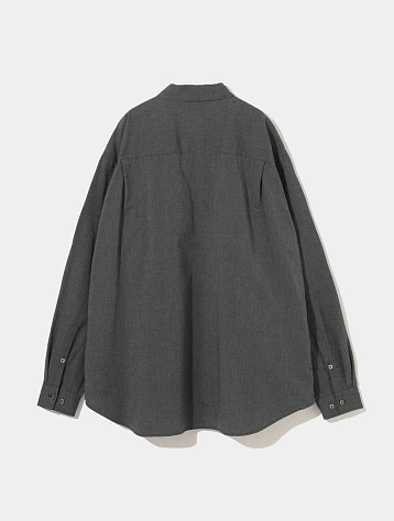 Рубашка UNDERCOVER Cotton Oxford Graphic Patch Charcoal