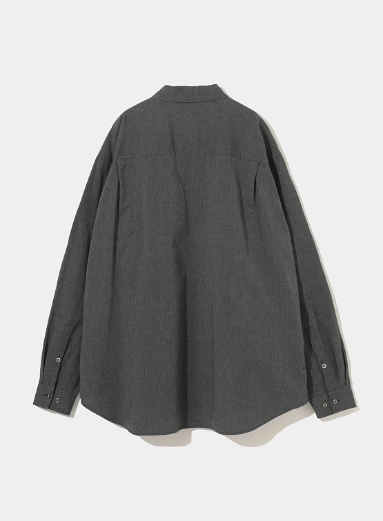 Рубашка UNDERCOVER Cotton Oxford Graphic Patch Charcoal