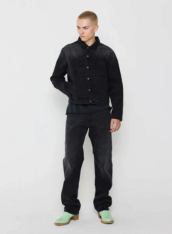 Джинсовая куртка 424 Denim Trucker Skou Llight Black