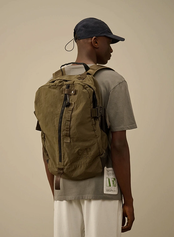 Рюкзак C.P. Company Plain Paper Touch Travel Ivy Green