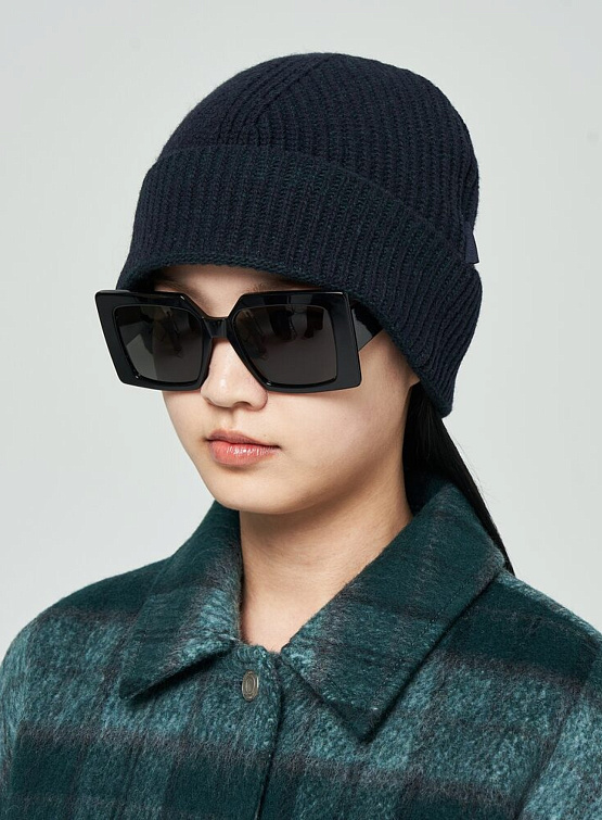 Шапка JUUN.J Logo Beanie Navy