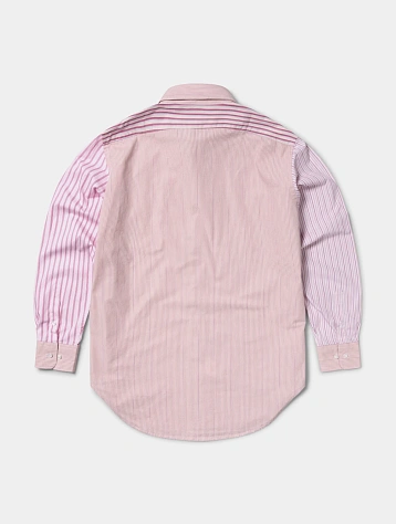 Рубашка ARIES Patchwork Shirt Pink