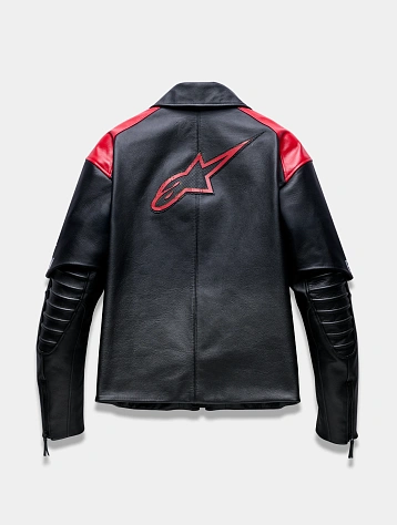 Кожаная куртка ALPINESTARS RSRV Hagaze Black/Red