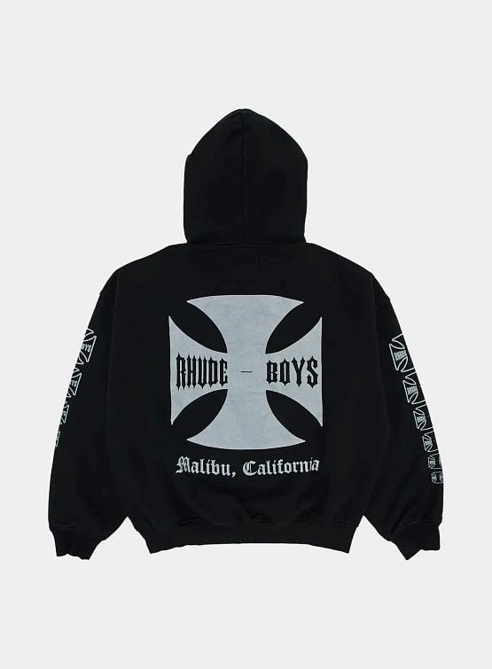 Худи RHUDE Boys Hoodie Vintage Black