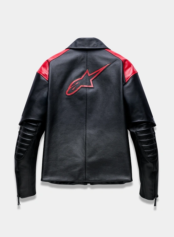 Кожаная куртка ALPINESTARS RSRV Hagaze Black/Red