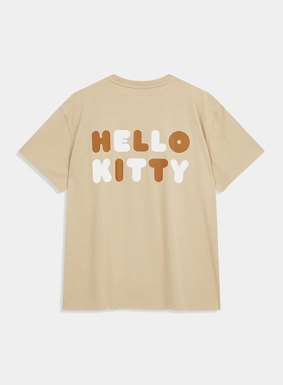Футболка OPEN YY Hello Kitty x YY T-Shirt Beige