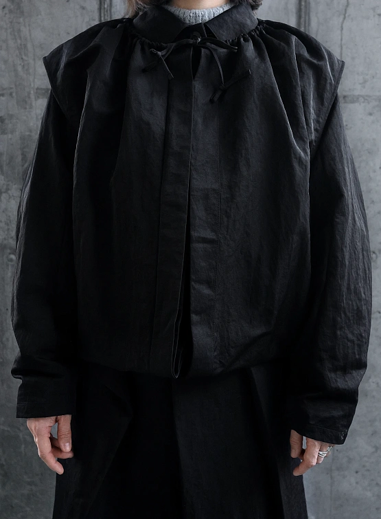 Женская ветровка EPINGLER Shirring Outshirts Black