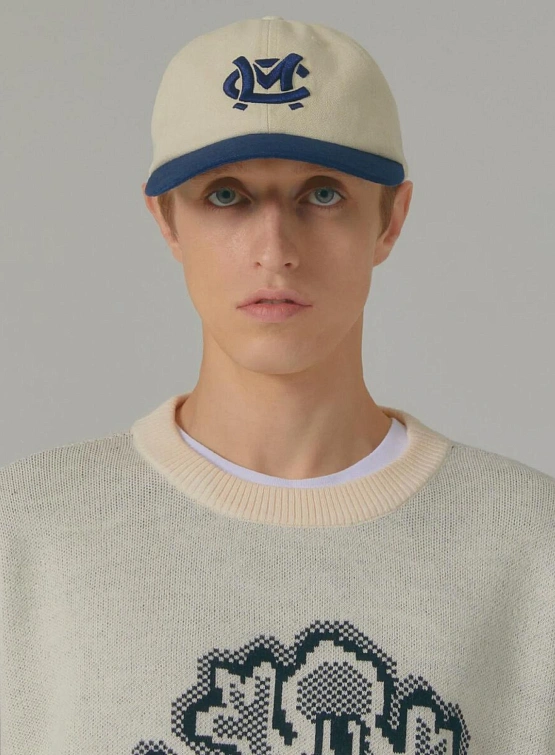 Кепка LMC Baseball Applique 6 Panel Cap Ivory