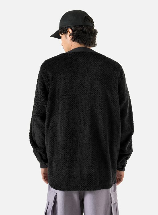Флисовый овершот MAHARISHI 5266 Polartec Baseball Black