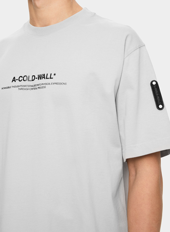 Футболка A-COLD-WALL* Con Pro Mid Grey