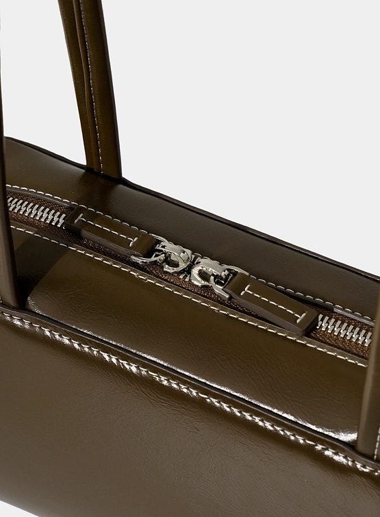 Женская сумка STAND OIL Post Bag Stitch Mocha