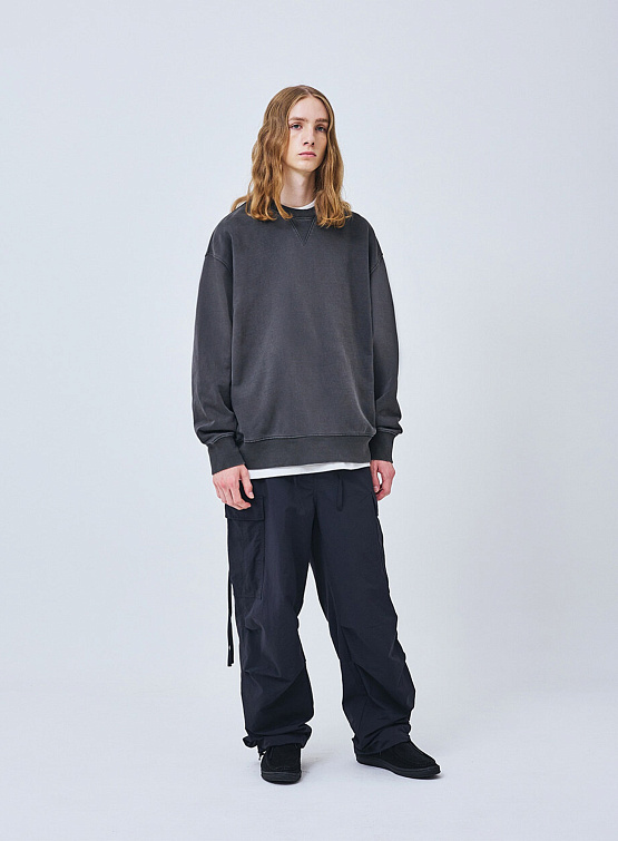 Свитшот Uniform Bridge Basic Dyeing Pigment Charcoal