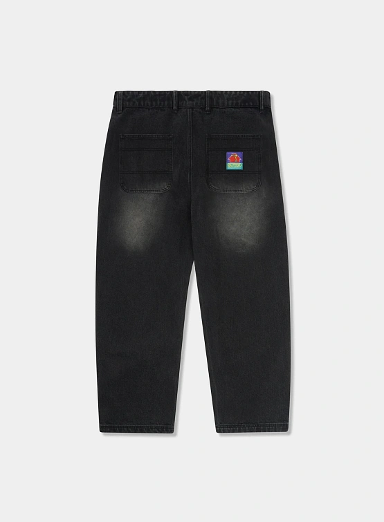 Брюки Butter Goods Work Pants Distressed Black