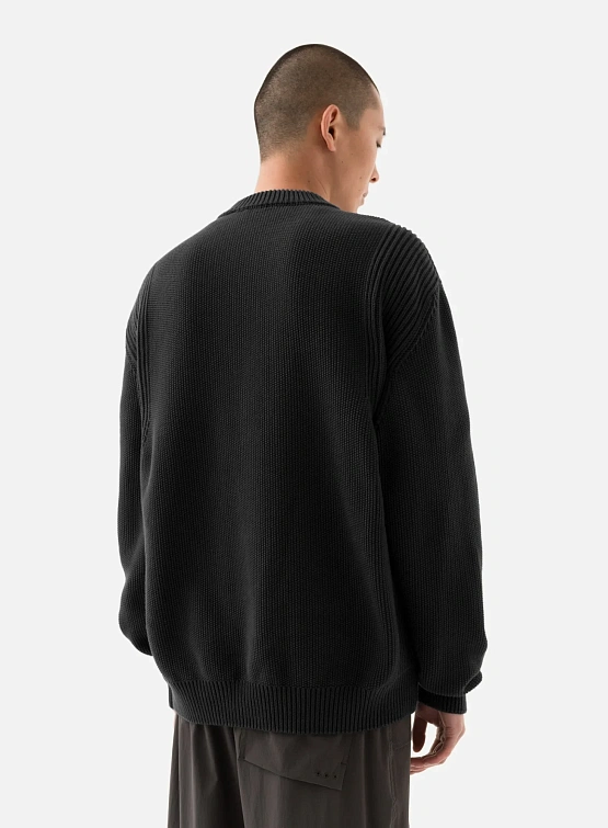 Свитер MAHARISHI 1462 Maharishi Knitted Crew Black
