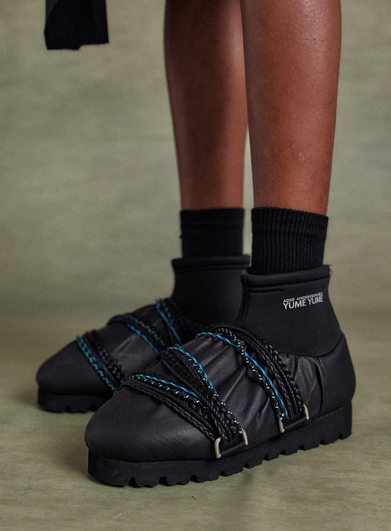 Сабо YUME YUME x ADSB Camp Shoe Mid Black