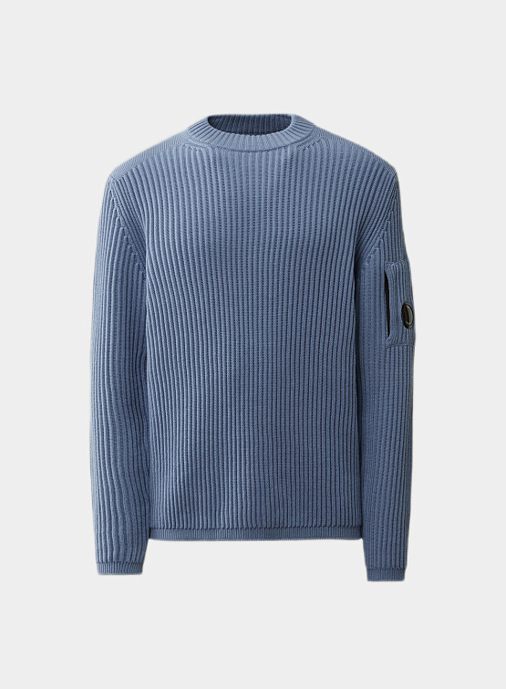 Свитер C.P. Company Re-Wool Funnel Neck Flint Stone
