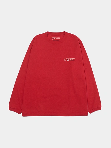 Лонгслив F/CE. Re Logo L/S T Red