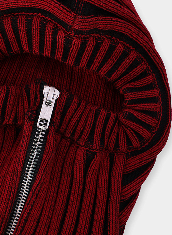 Балаклава LUEDER Knitted Zip Red