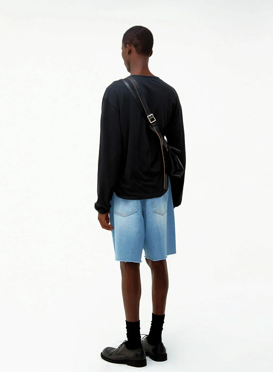 Шорты COOR Linkle Cut-Off Denim Washed Blue