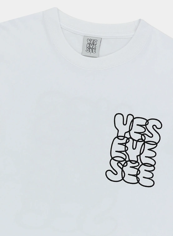 Футболка YESEYESEE C-Logo Tee White