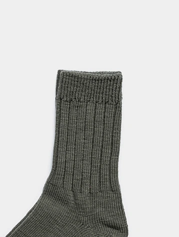 Носки EASTLOGUE PERMANENT Crew Length Olive