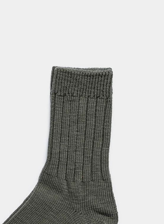 Носки EASTLOGUE PERMANENT Crew Length Olive