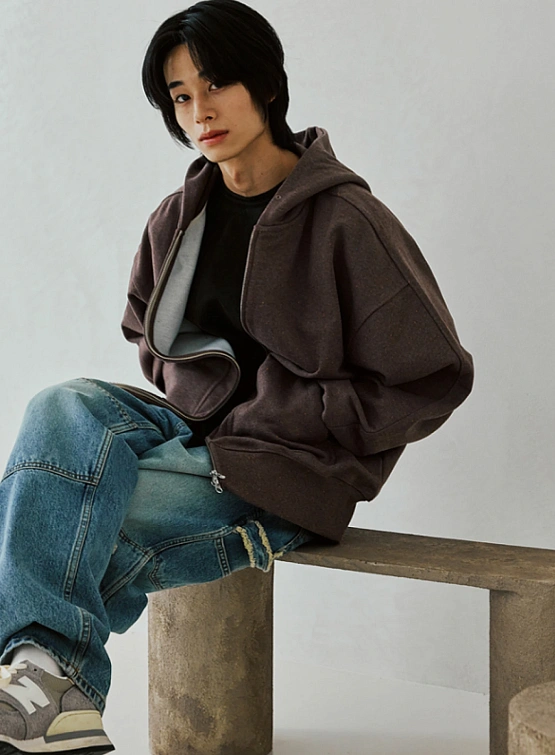 Зип-худи FrizmWORKS Og Bocaci Heavyweight Dark Brown