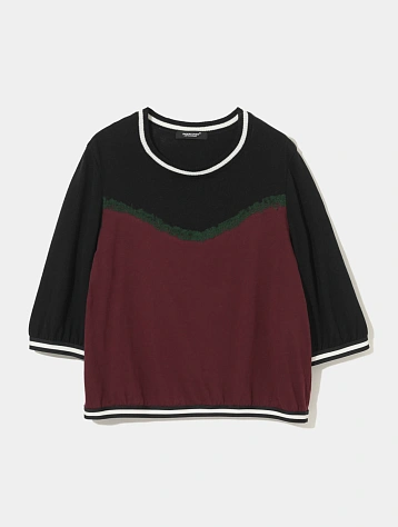 Женский пуловер UNDERCOVER Crew Neck T-Shirt Black