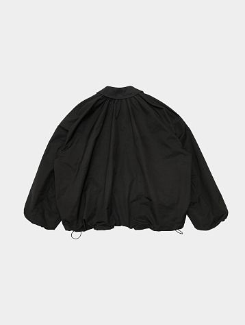 Женская ветровка AMOMENTO Shirring Volume Jumper Black