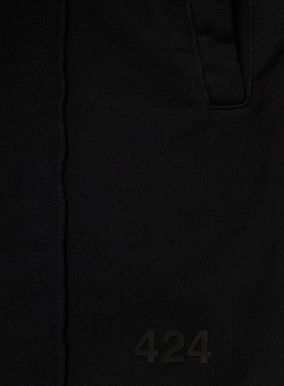 Шорты 424 Tonal Embroidery Black
