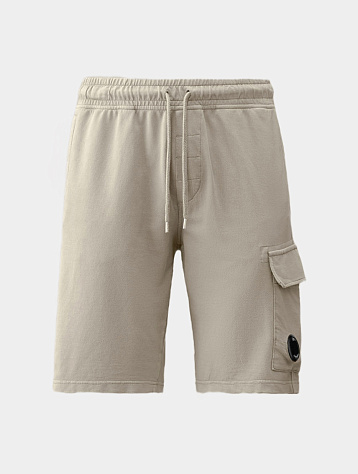 Шорты C.P. Company Pocket Lens Sweat Drizzle Grey