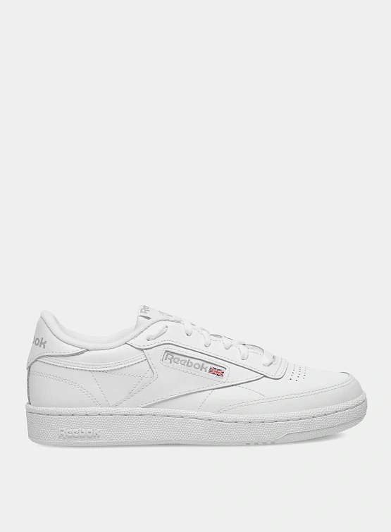 Кеды Reebok Club C 85 White/Sheer Grey