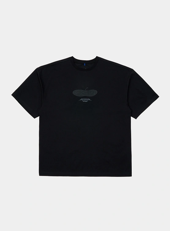 Футболка ADERERROR Press Apple Product. 47 Black