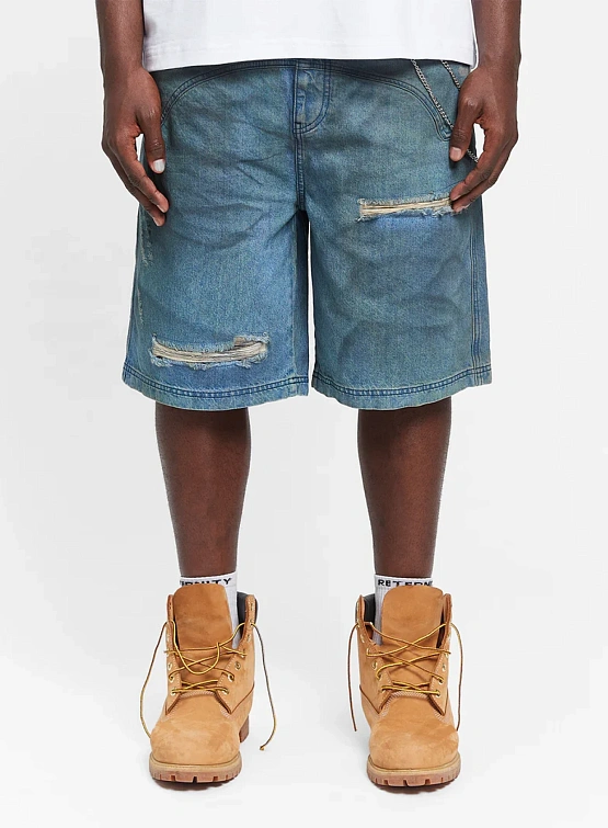 Шорты RETERNITY Painted Artisan Washed Blue