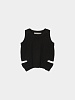 Женский топ Open YY Cut-Out Knit Cape Black